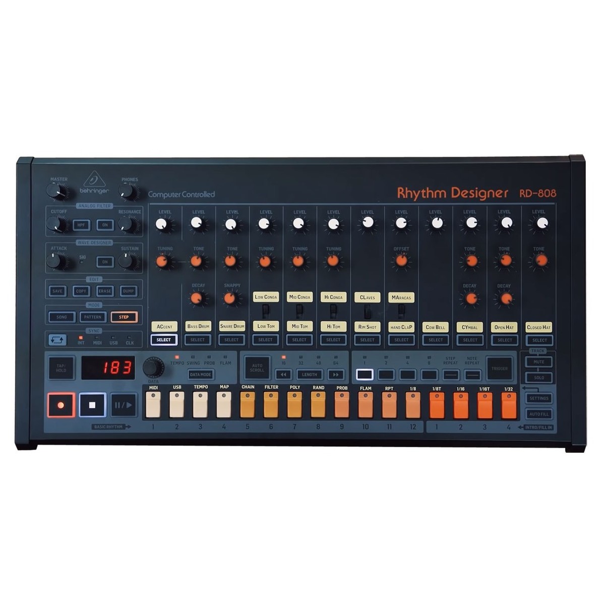 Behringer RD-8 Behringer RD-8 Сэмплеры и драм-машины